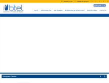 Tablet Screenshot of nbtel.com.pe